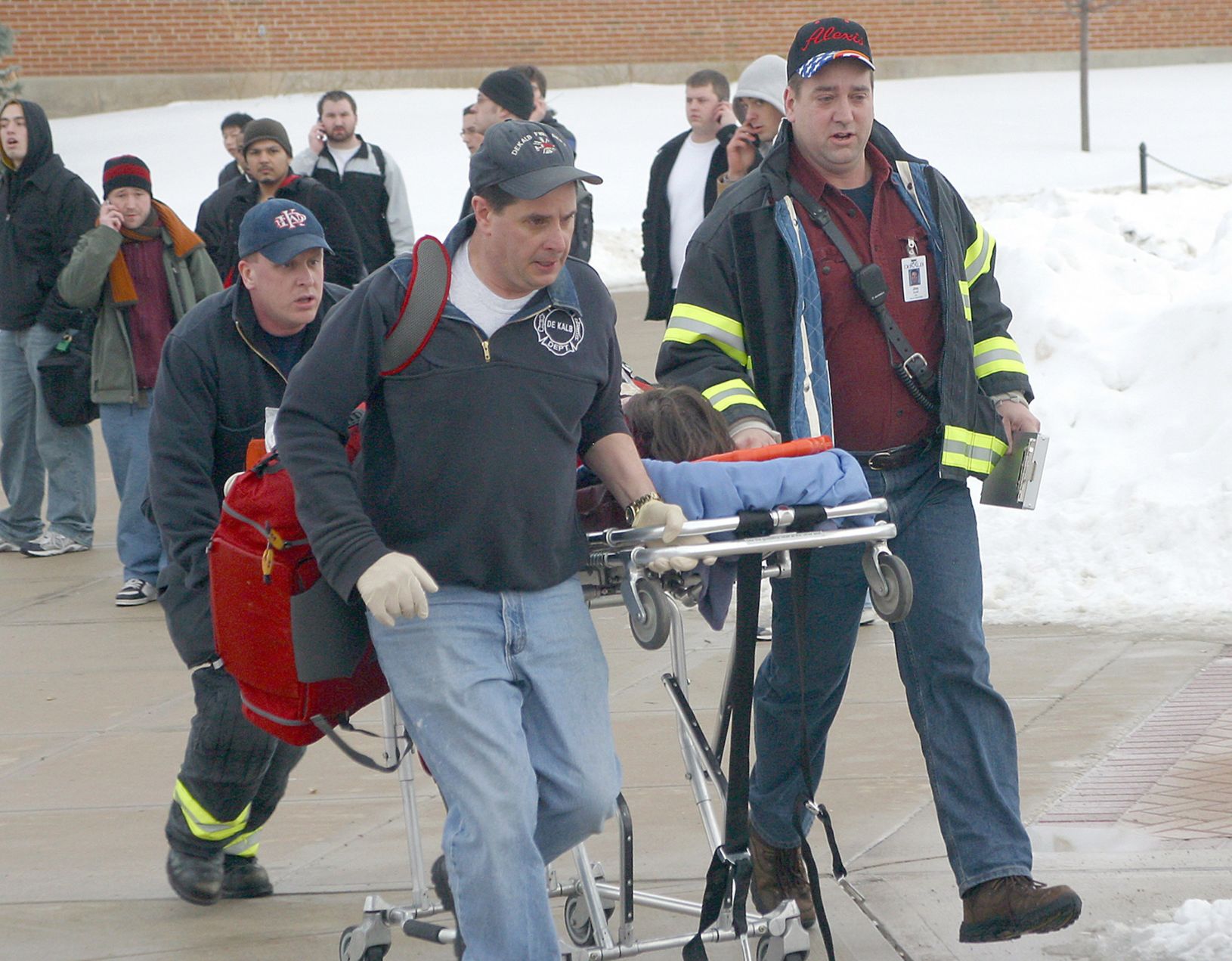 Feb. 14, 2008, DeKalb: 5 killed, 17 wounded